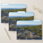 Morning atop Cadillac Mountain at Acadia File Folder