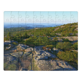 Morning atop Cadillac Mountain at Acadia Jigsaw Puzzle