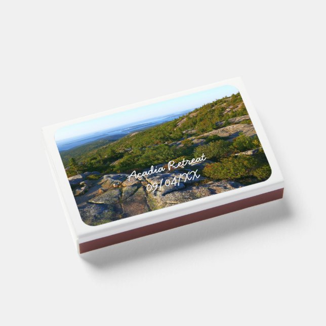 Morning atop Cadillac Mountain at Acadia Matchboxes (Front Closed)