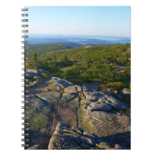 Morning atop Cadillac Mountain at Acadia Notebook
