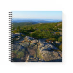 Morning atop Cadillac Mountain at Acadia Notebook