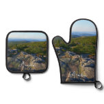 Morning atop Cadillac Mountain at Acadia Oven Mitt & Pot Holder Set