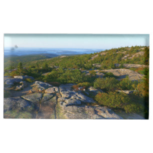 Morning atop Cadillac Mountain at Acadia Place Card Holder