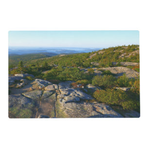 Morning atop Cadillac Mountain at Acadia Placemat
