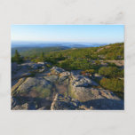 Morning atop Cadillac Mountain at Acadia Postcard