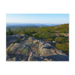 Morning atop Cadillac Mountain at Acadia Postcard