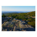 Morning atop Cadillac Mountain at Acadia Poster