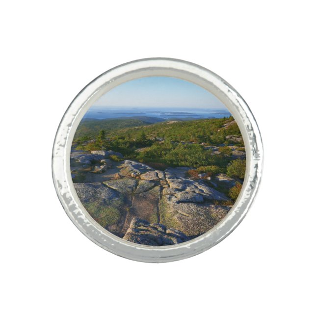 Morning atop Cadillac Mountain at Acadia Ring (Front)