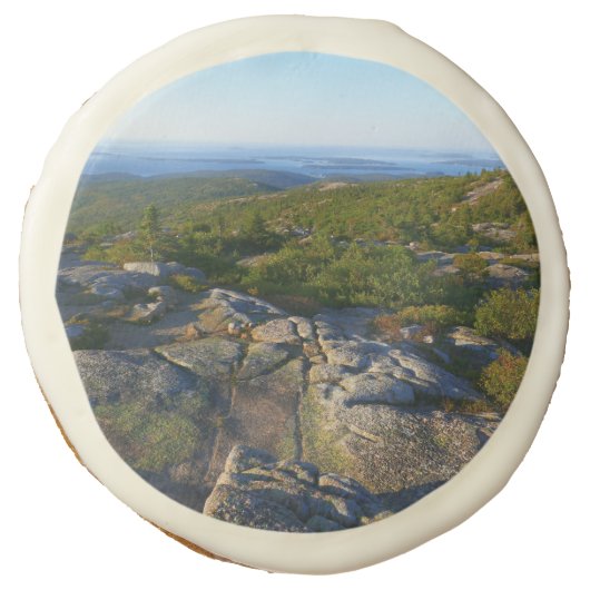 Morning atop Cadillac Mountain at Acadia Sugar Cookie (Front)