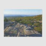 Morning atop Cadillac Mountain at Acadia Tissue Paper