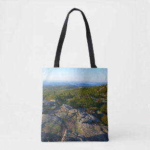 Morning atop Cadillac Mountain at Acadia Tote Bag