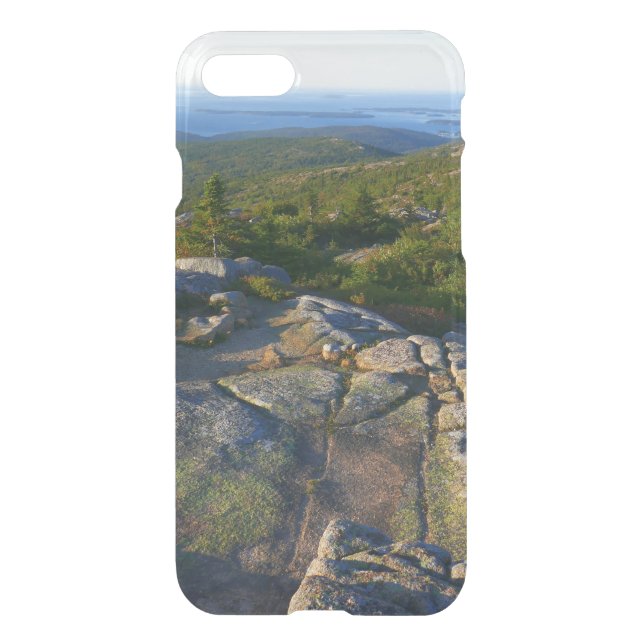 Morning atop Cadillac Mountain at Acadia Uncommon iPhone Case (Back)