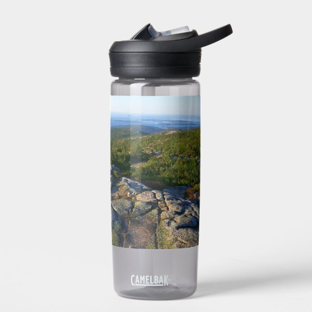 Morning atop Cadillac Mountain at Acadia Water Bottle (Left)