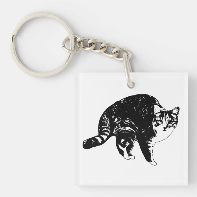 Morning Bell Tabby Keychain (Front)