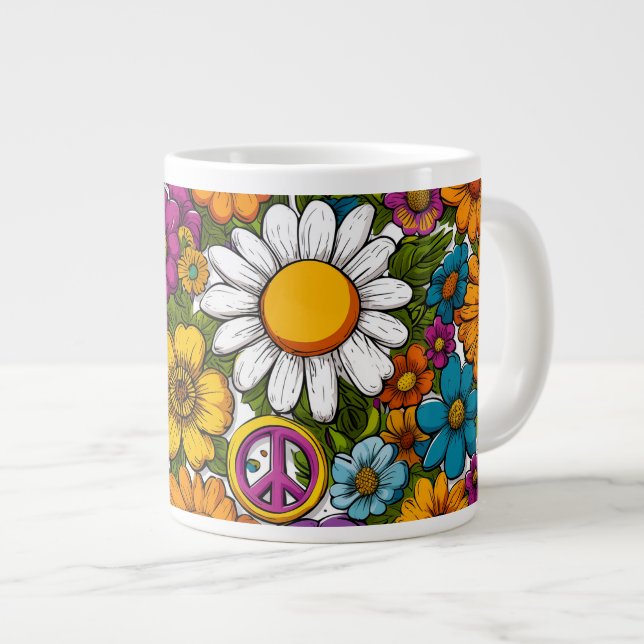 Morning Blooms  coffee Specialty Mug (Front Right)
