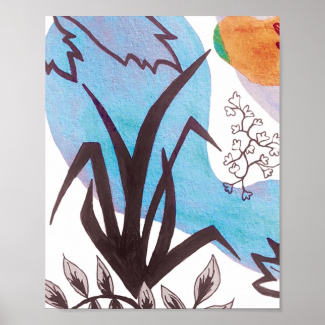 Morning Botanical I Art Print (Front)