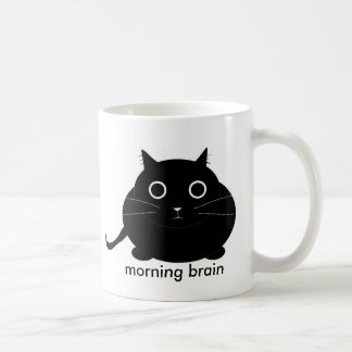 Morning brain coffee mug