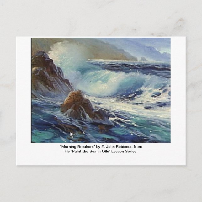 "Morning Breakers" Postcards (Front)