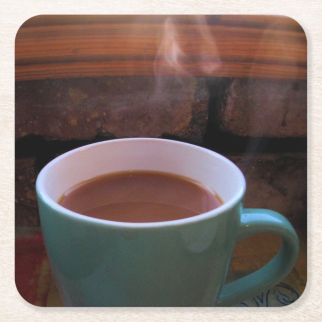 Morning Brew - Coffee or Tea - Coaster (Front)