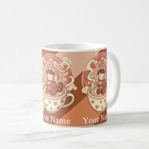 Morning Brew Kawaii Red Panda Mug