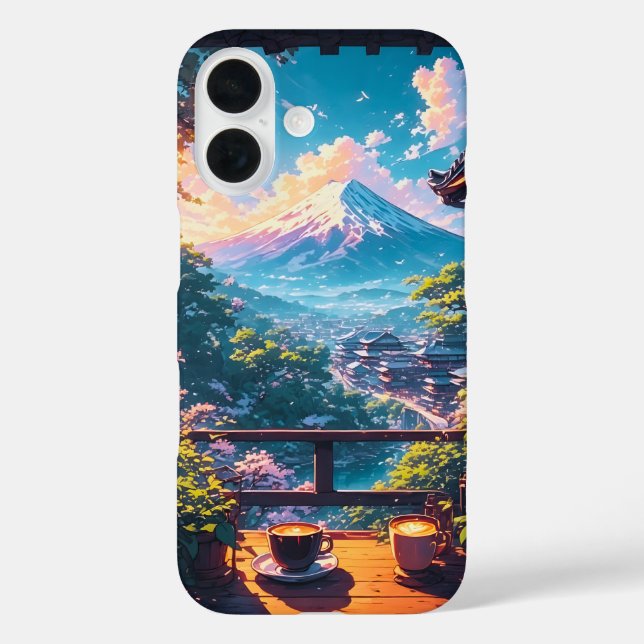 Morning Calm over Fuji Case-Mate iPhone Case (Back)