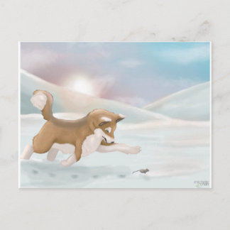 Morning Chase Postcard