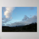 Morning Clouds at Grand Teton National Park Poster