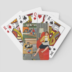 Morning Coffee Break Poker Cards