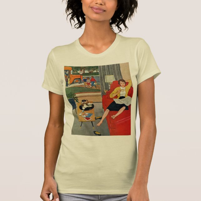 Morning Coffee Break T-Shirt (Front)