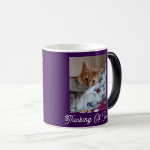 Morning Coffee Color Changing Mug for Cat Lovers