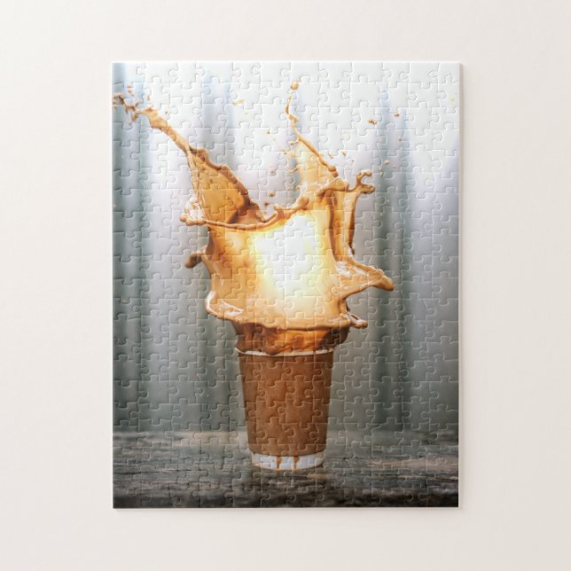 Morning Coffee Jigsaw Puzzle (Vertical)