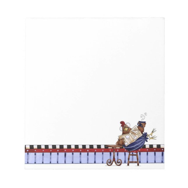 Morning Coffee - Notepad (Front)