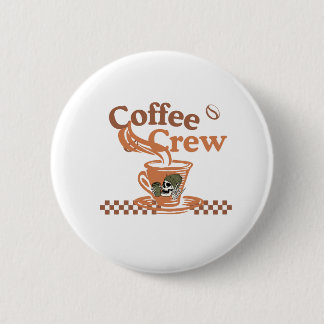 Morning Coffee Vibes – Elegant Coffee Cup Design Button