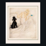Morning Cup by Louis Icart Poster<br><div class="desc">Louis Icart - Morning Cup. Louis Icart (1888-1950) was a French painter,  graphic artist,  and illustrator.</div>