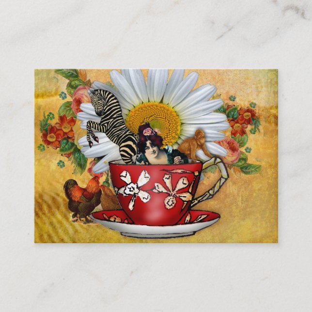 Morning Cuppa Business or Introduction Card (Front)