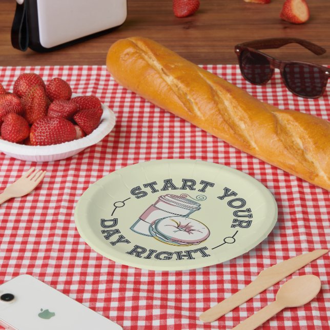 Morning Delight Paper Plates (Picnic)