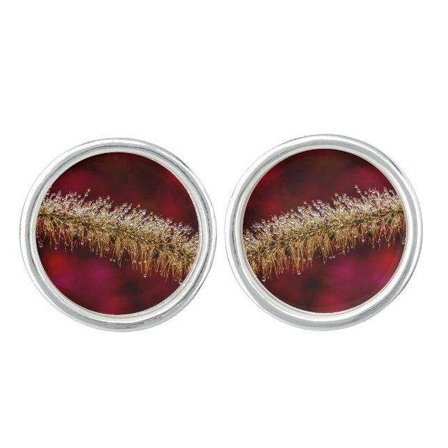 Morning Dew Cufflinks (Front)