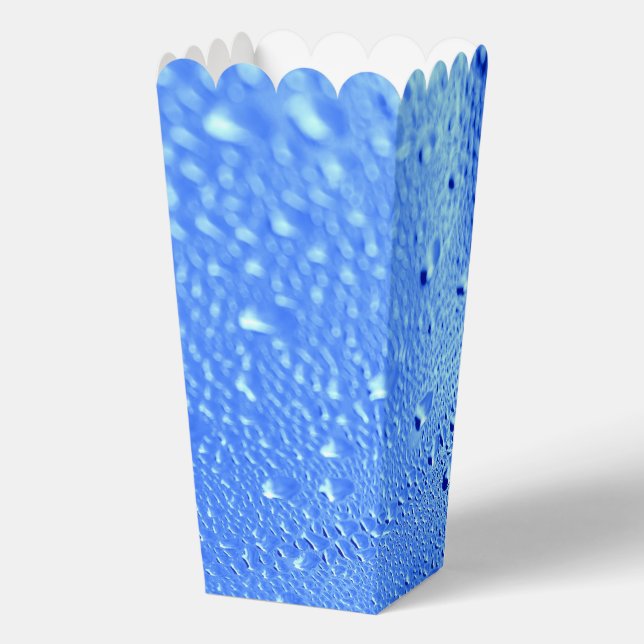 Morning Dew Favor Box – A Crystal Blue Oasis  (Back)