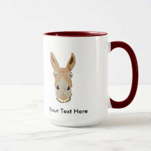 Morning Donkey Face with Smile Mug
