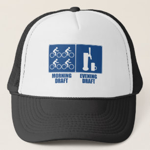 Morning Draft, Evening Draft Trucker Hat