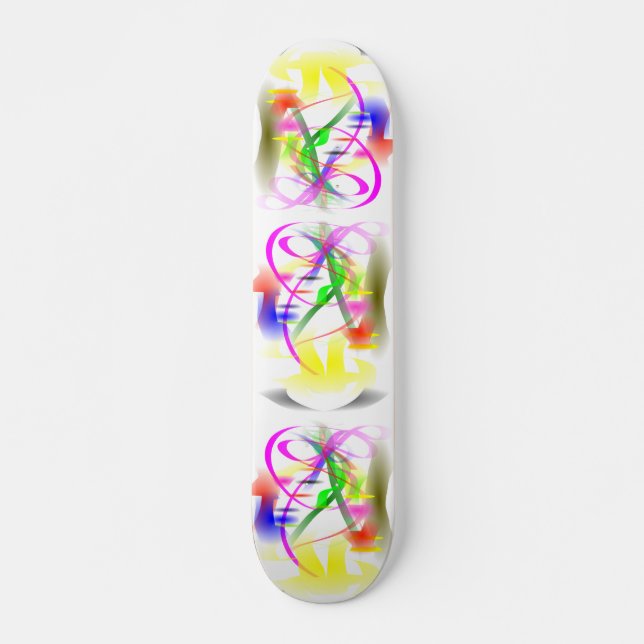 morning dream skateboard deck (Front)