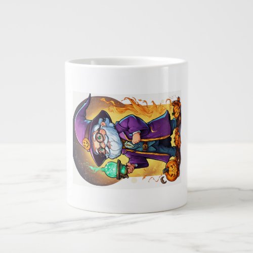 Morning Enlightenment Scientist Photo Logo Mug Giant Coffee Mug