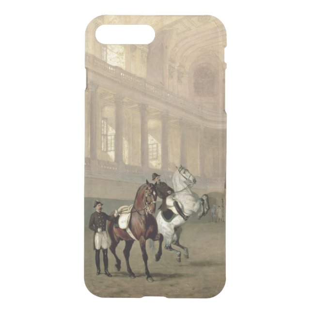 Morning Exercise in the Hofreitschule Uncommon iPhone Case (Back)