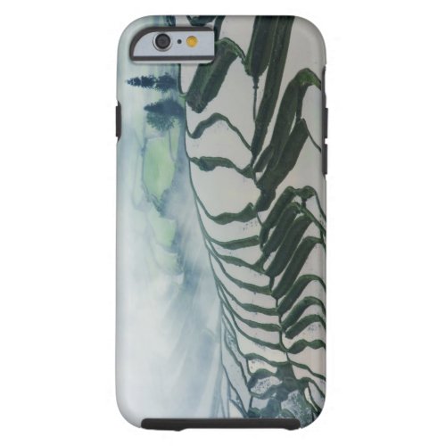 Morning Fog Above Rice Fields Tough iPhone 6 Case