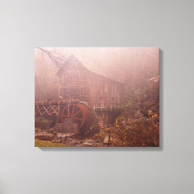 Morning Fog Canvas Print (Front)