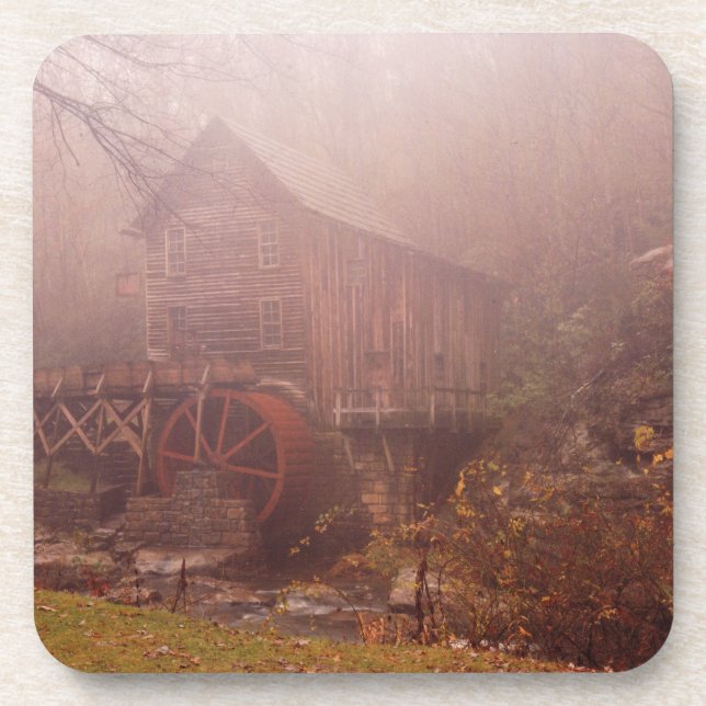 Morning Fog Drink Coaster (Front)