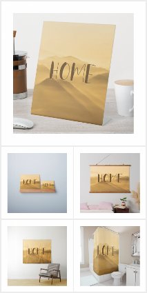 Morning fog gold layers sunrise home quote