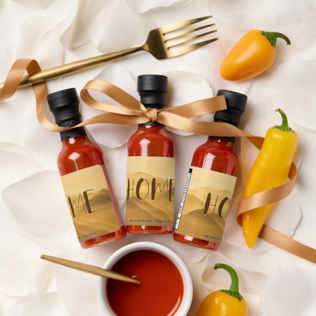 Morning fog gold layers sunrise home quote hot sauces (Wedding)