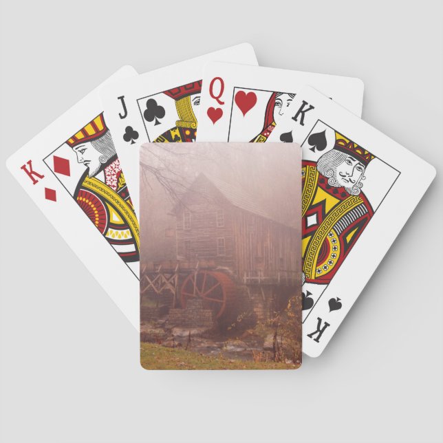 Morning Fog Poker Cards (Back)