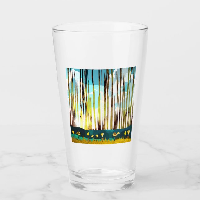 Morning Forest Glass (Front)